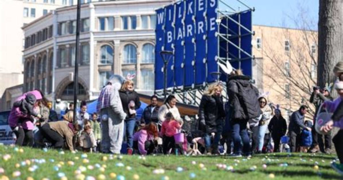 🐰 Easter Egg Hunt on Wilkes-Barre Public Square