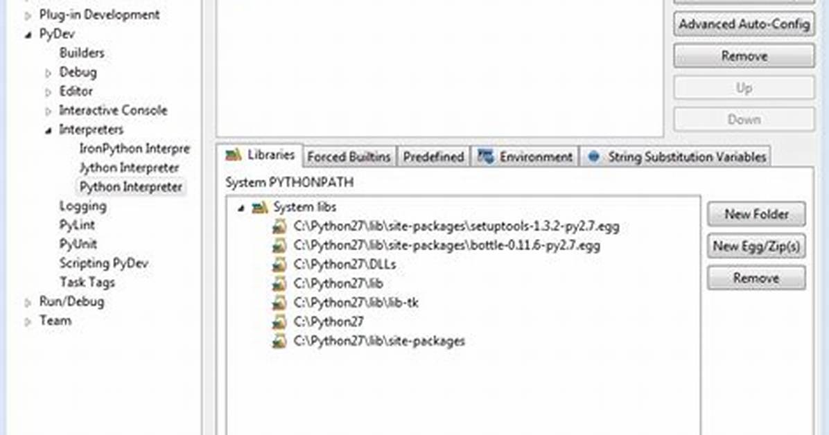 Eclipse, Pydev "Interpreter Does Not Exist in Filesystem"