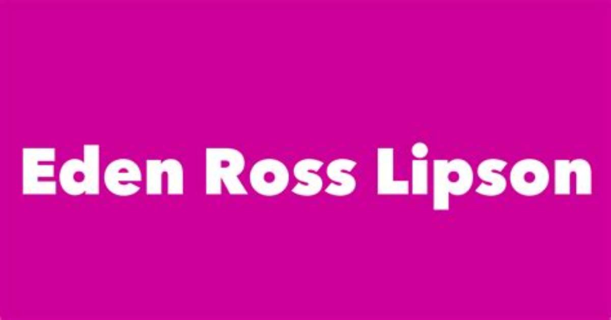 Eden Ross Lipson