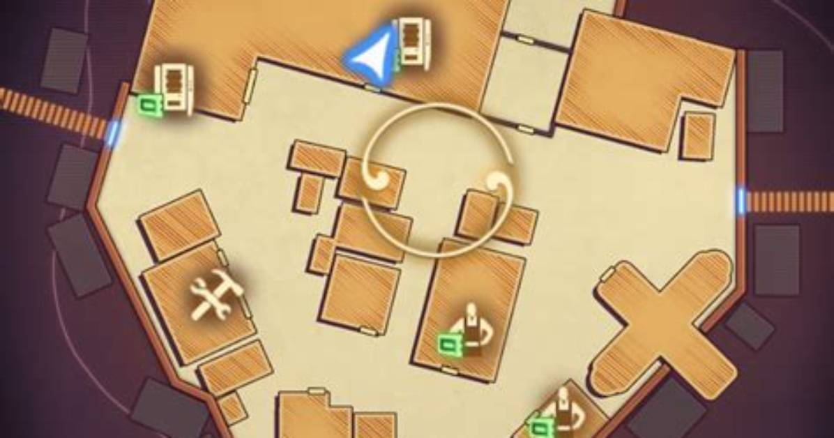 Edgewater Map for the Outer World's