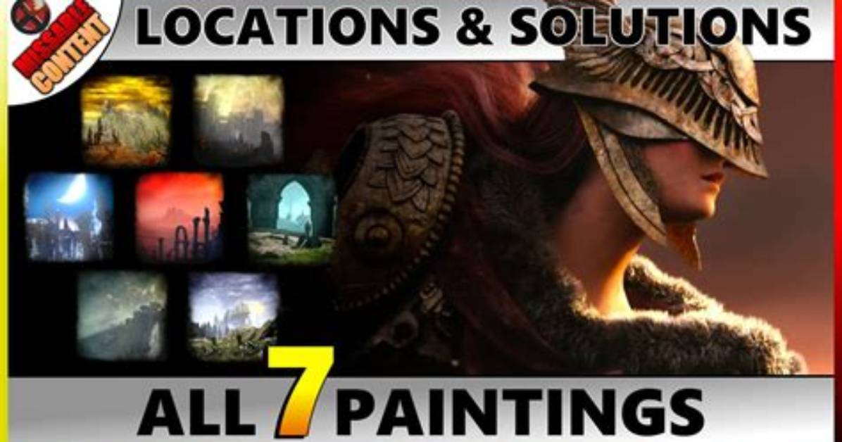 Elden Ring Painting Locations and Solutions