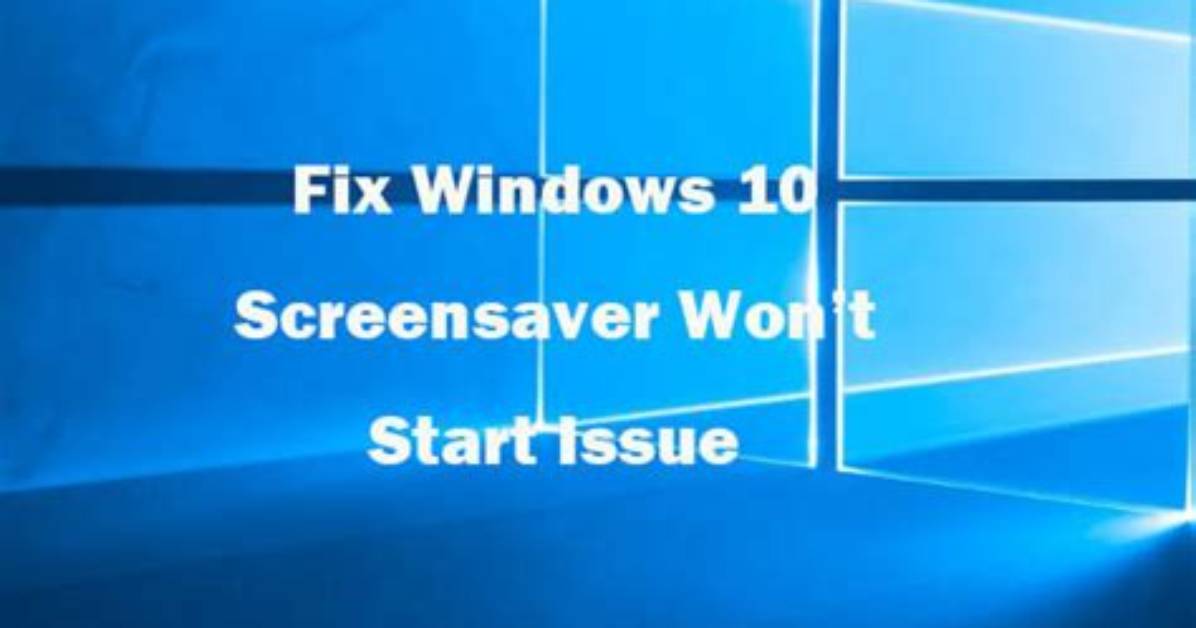 Electricsheep Screensaver Won't Start