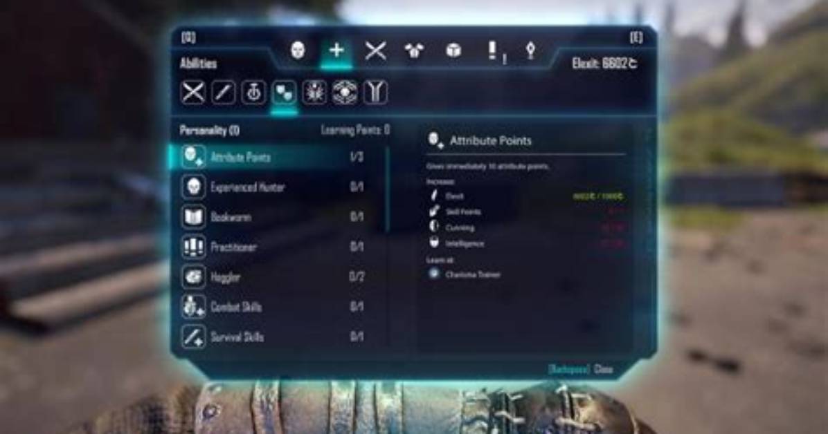 Elex Character Creation and Development.