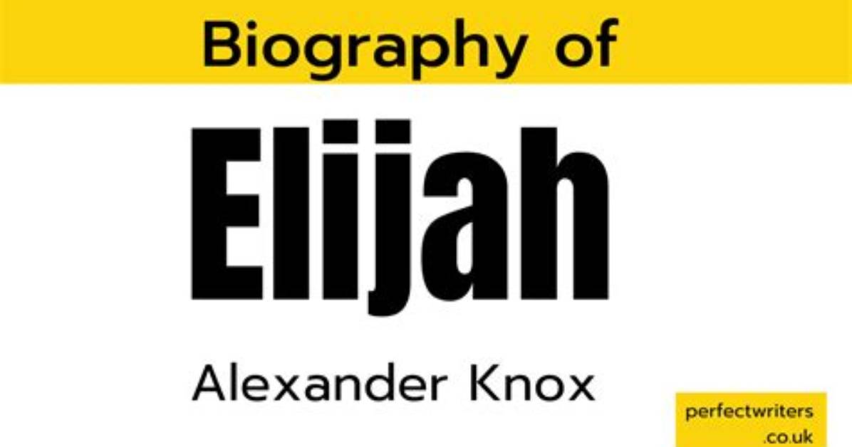 Elijah Alexander Knox Net Worth How Much Is Knox Worth?