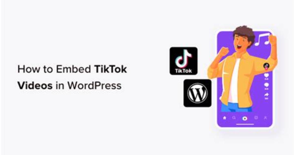 Embed Video from Tiktok