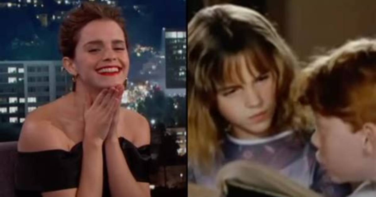 Emma Watson Accidentally Read Other Cast Members' Lines in Deleted Harry Potter Clip