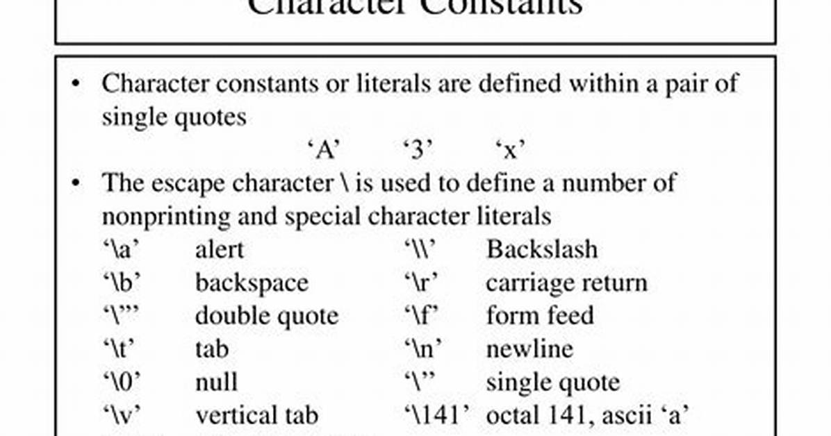 Empty Character Constant in C++
