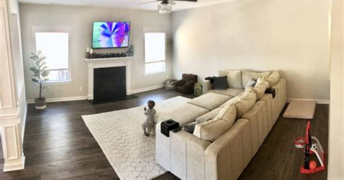 Empty Space Behind Couch