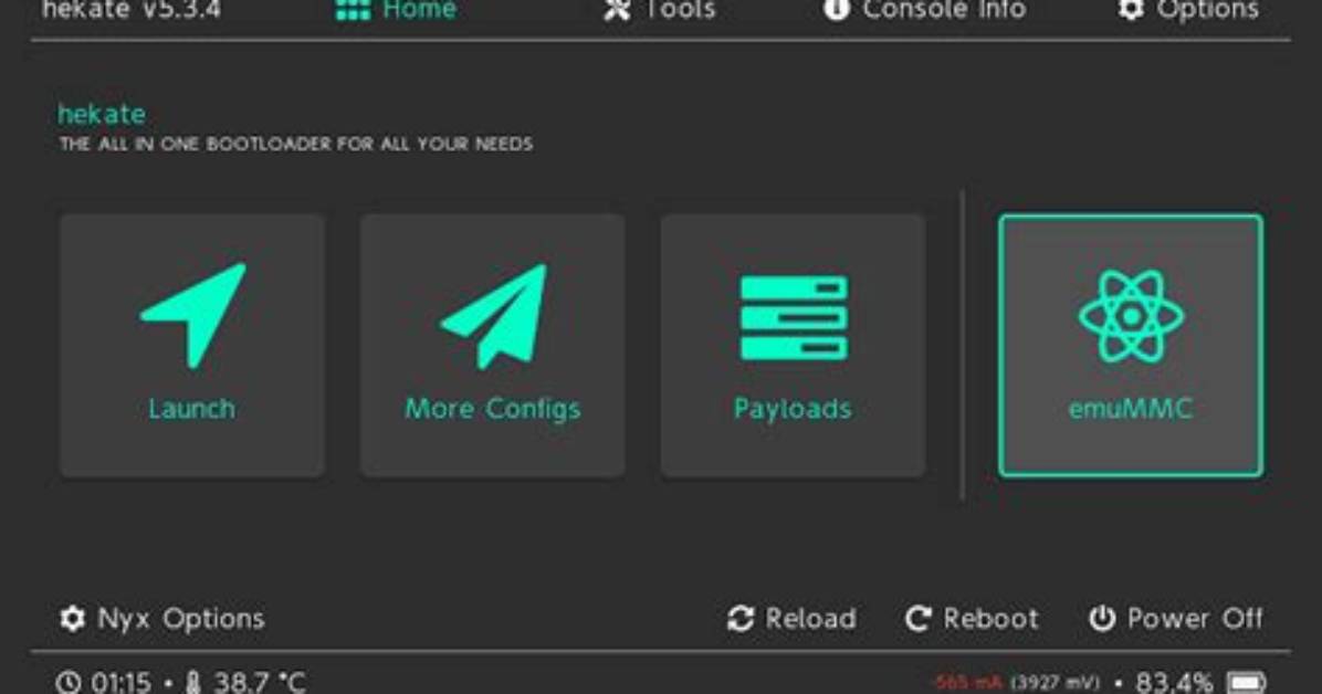 Emummc Switch - Gamebrew