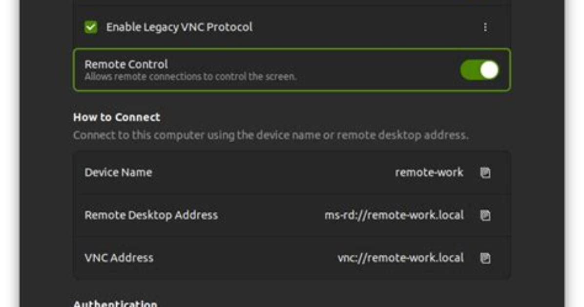 Enable Remote Desktop (Screen Sharing) on Ethernet While Wifi Is Connected to Internet