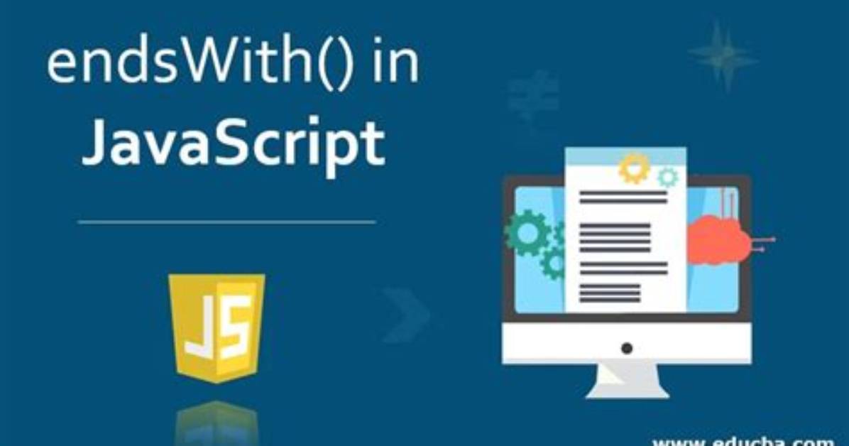 EndsWith in Javascript