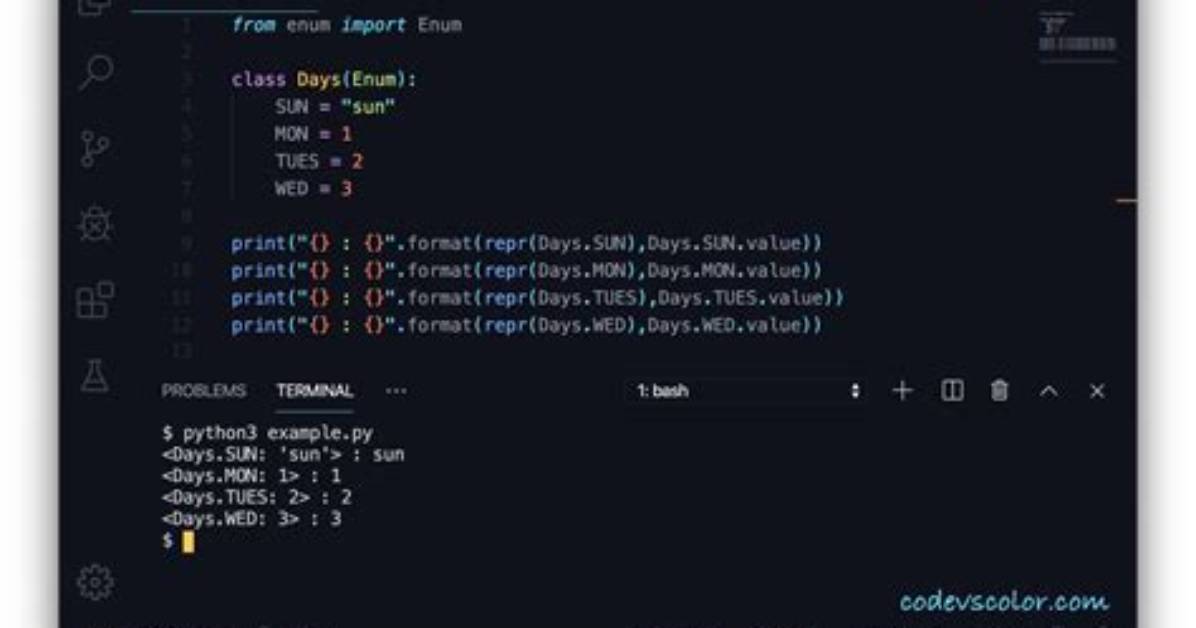 Enum of Enums in Python?