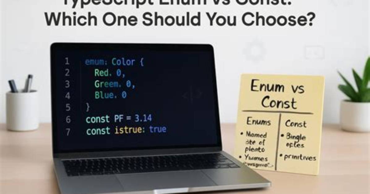 Enums vs Constant Differences on Typescript