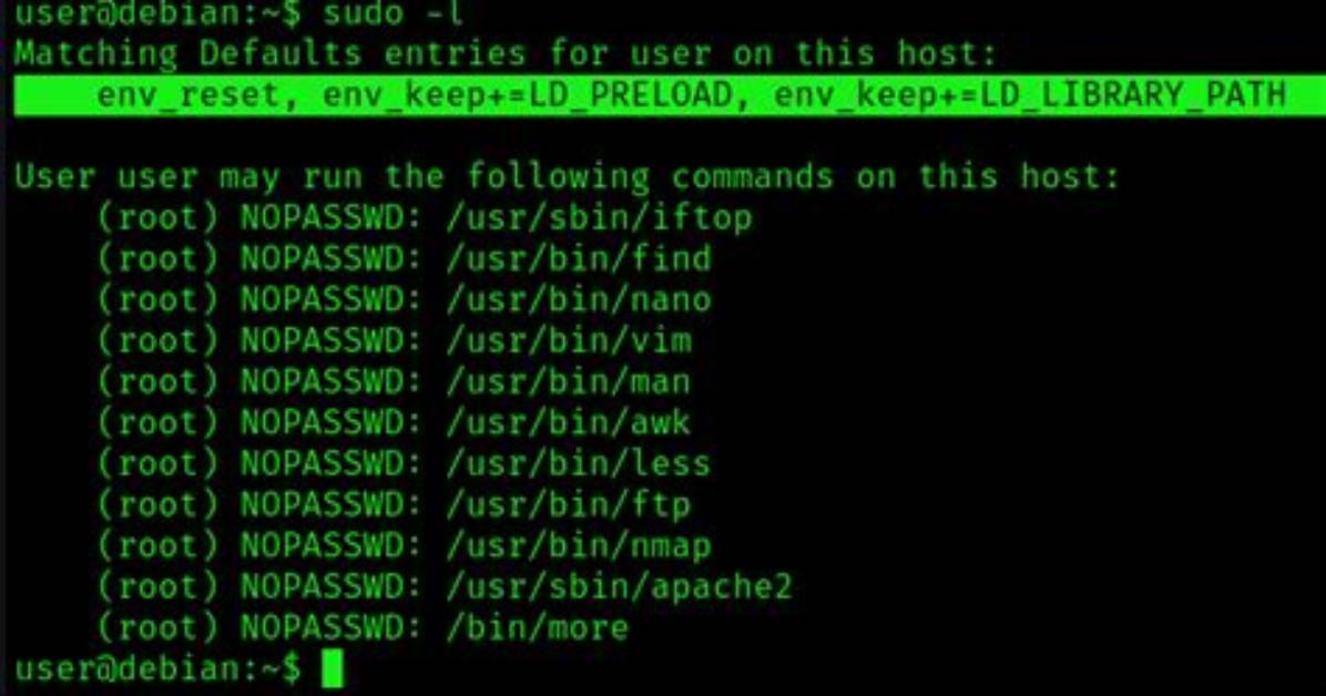 Environment Variables When Run with 'Sudo'