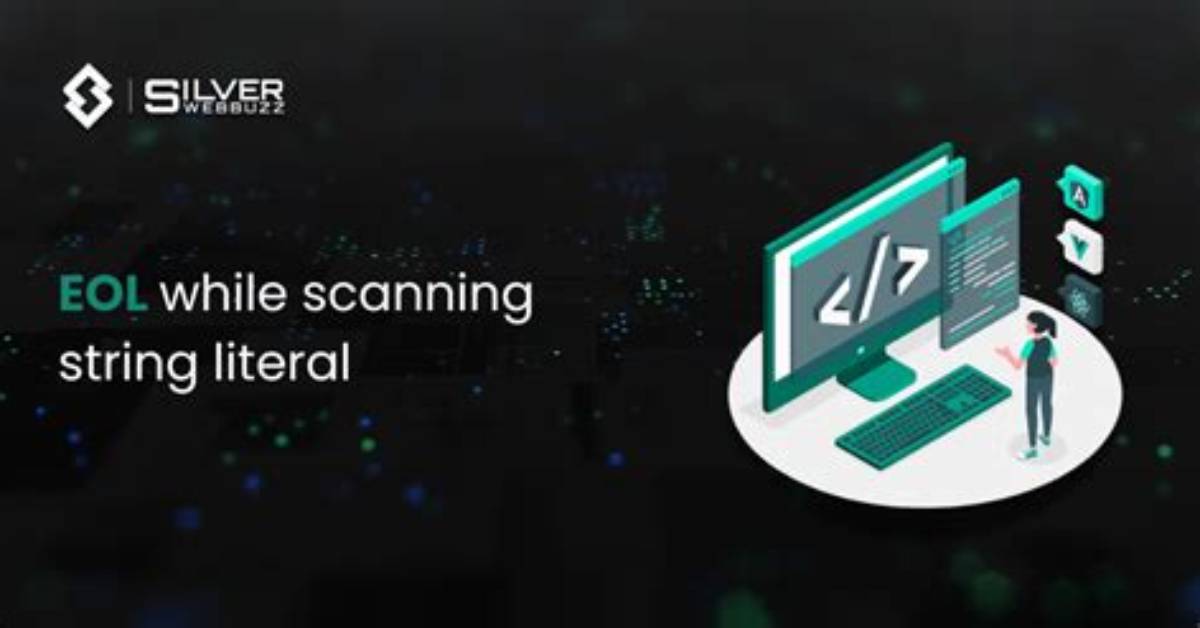 "Eol While Scanning Single-Quoted String"? (Backslash in String)