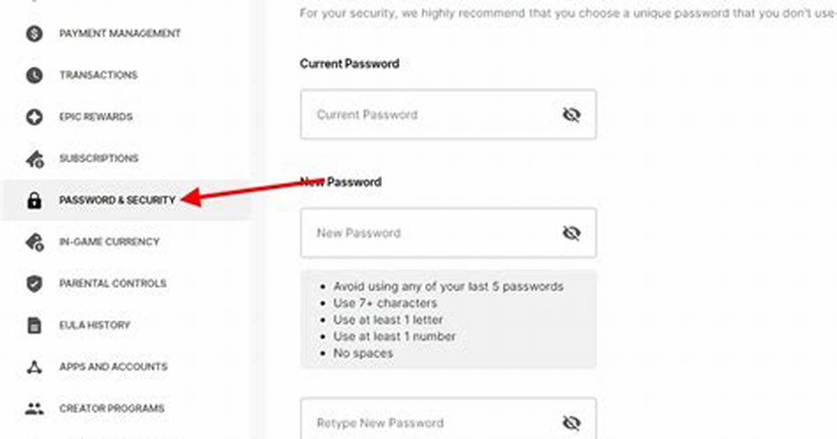 Epic Games Two Factor Authentication