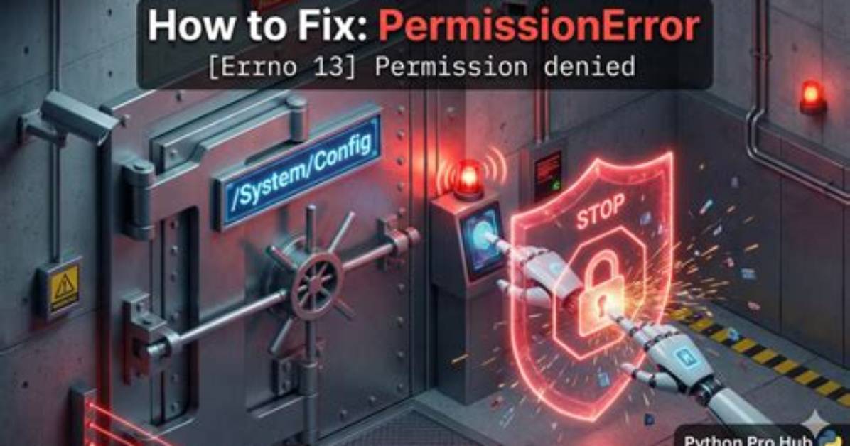 Errno 13 Permission Denied Python