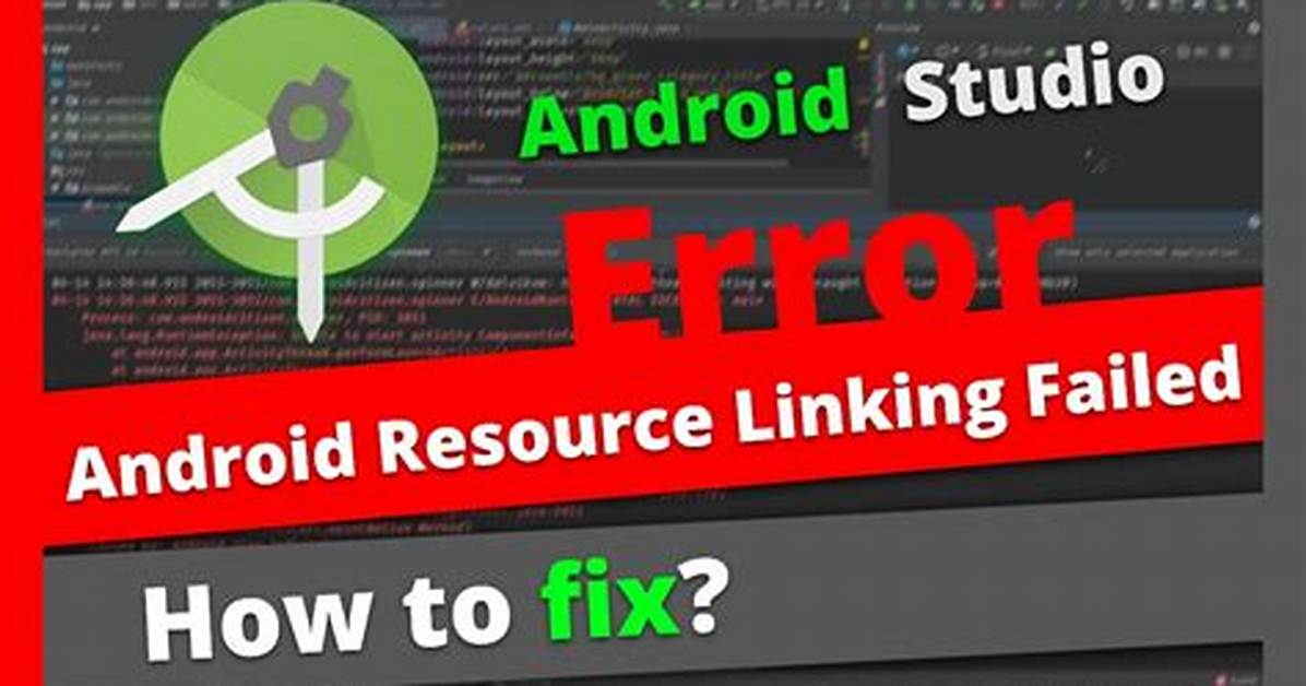 Error - Android Resource Linking Failed (Aapt2 27.0.3 Daemon #0)