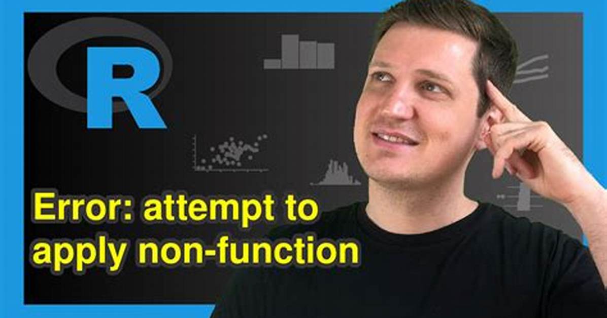 Error: Attempt to Apply Non-Function