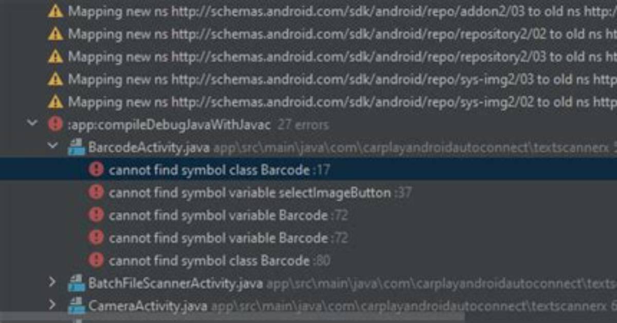 Error: Cannot Find Symbol Import Com. Google. Android. Exoplayer2. Upstream. Defaulthttpdatasourcefactory