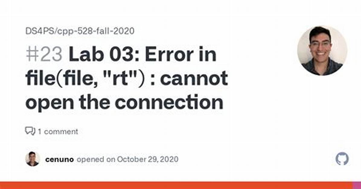 Error: Cannot Open Source File " "