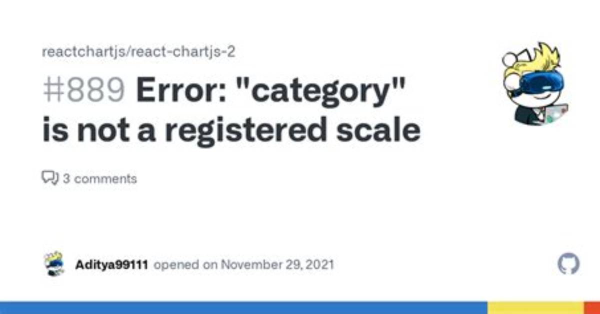 Error: "Category" Is Not a Registered Scale