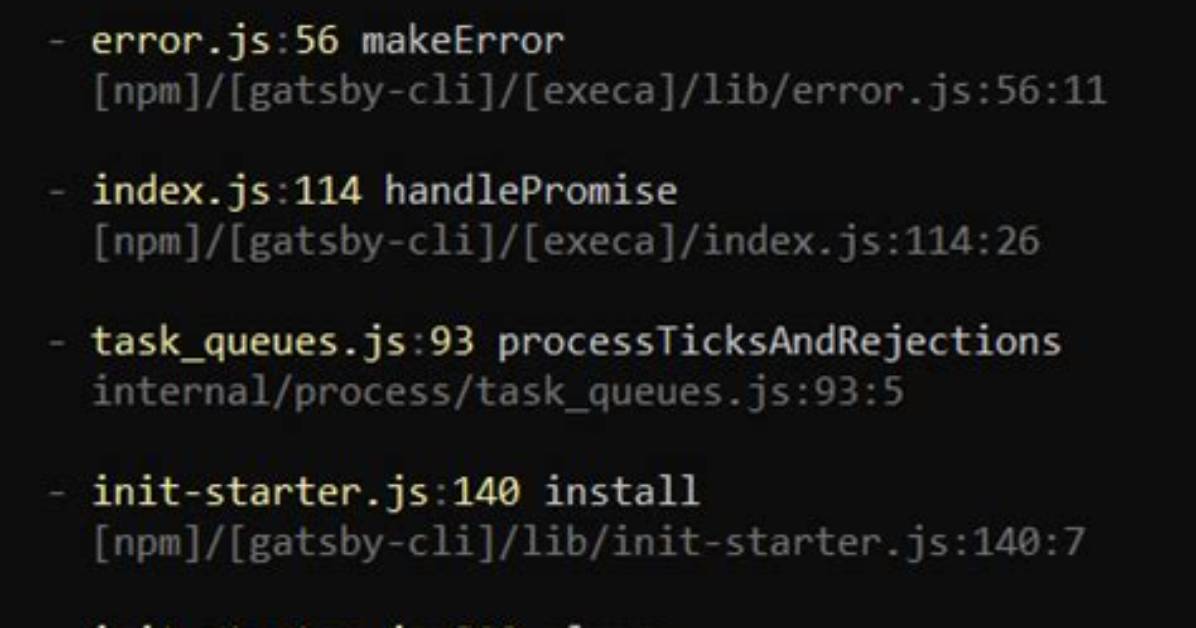 Error Command Failed with Exit Code 1. When I Try to Run Yarn