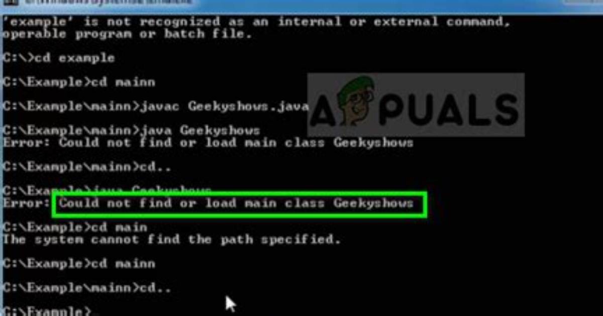 Error: Could Not Find or Load Main Class Cucumber. Cli. Main
