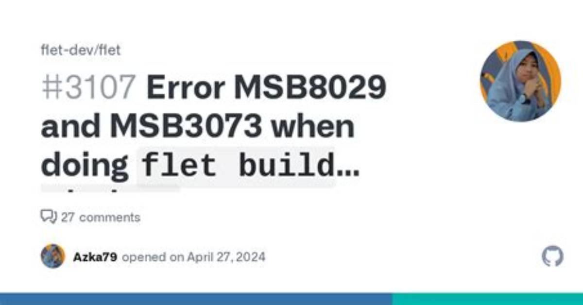 Error Msb3073: How Do I Fix This?