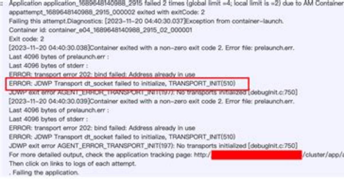 Error: Transport Error 202: Bind Failed When Starting Tomcat 7 in Debug Mode