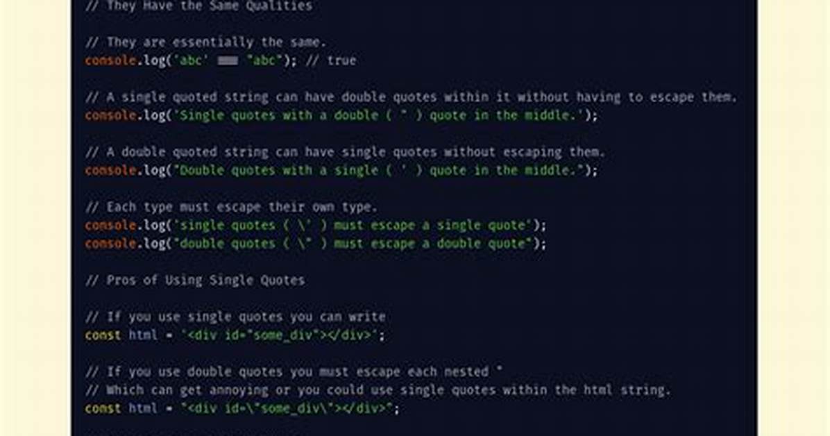 Escape Double Quotes in a String