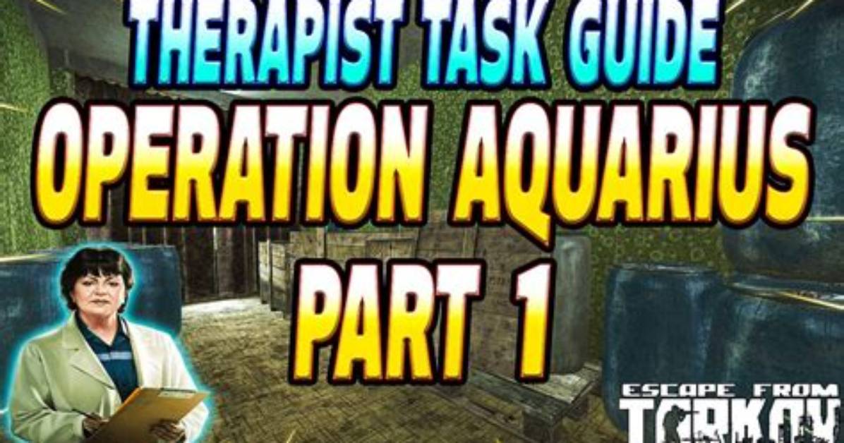 Escape from Tarkov "Operation Aquarius