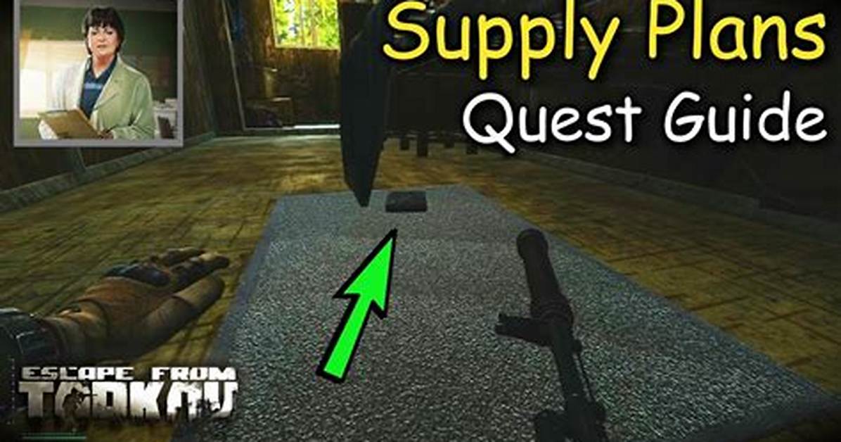 Escape from Tarkov "Supply Plans" Quest Guide