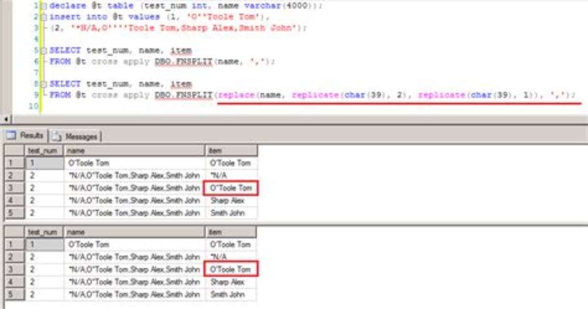 Escaping Ampersand Character in Sql String