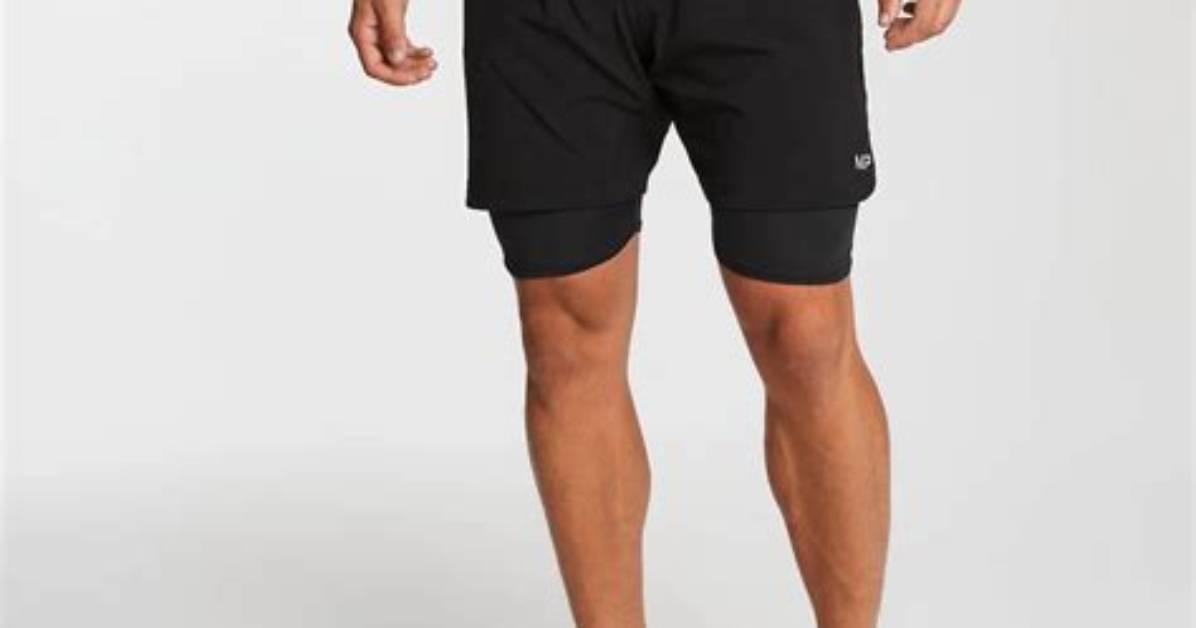 Essential Woven 2-in-1 Training Shorts | Black