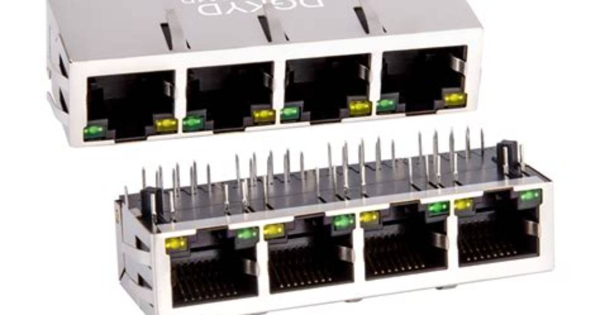 Ethernet Wall Socket Stack to 100 Mbps