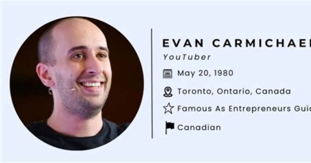 Evan Carmichael Net Worth