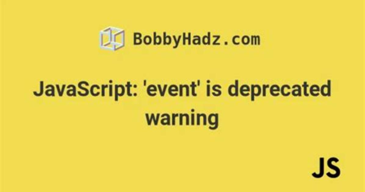 "Event" in Javascript Is Deprecated and I Cannot Use "Preventdefault()"