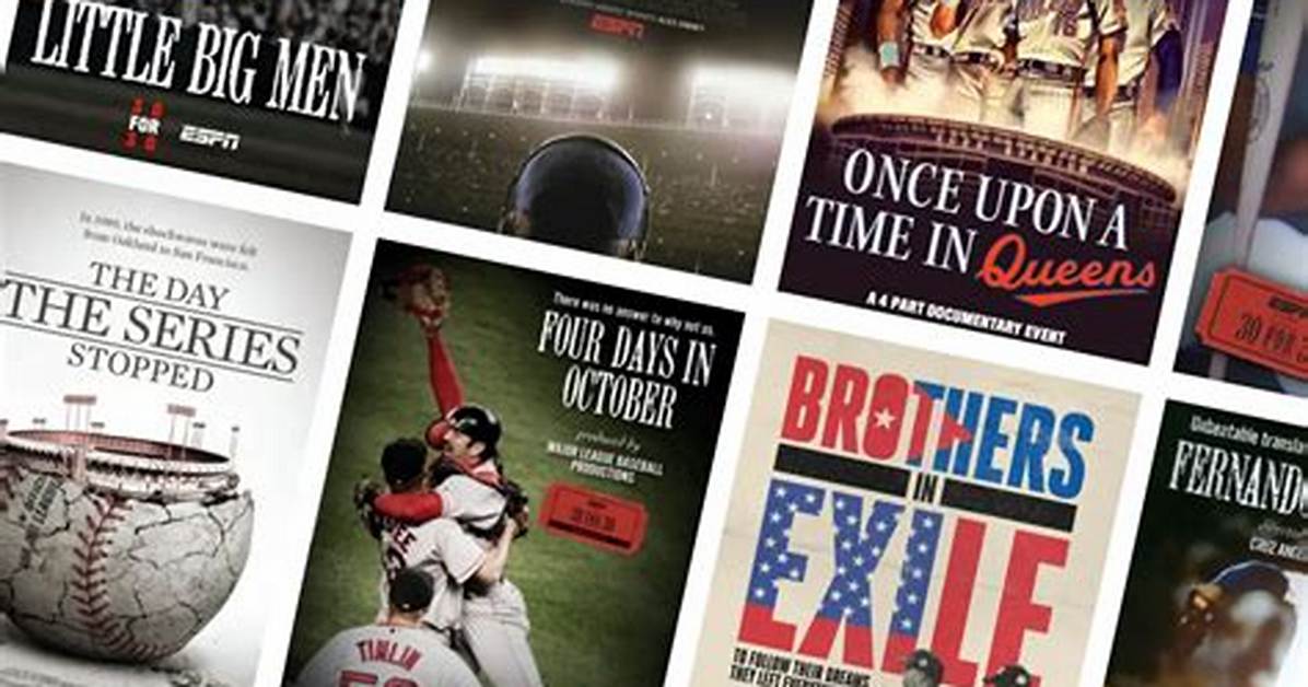 Every 30 for 30 Baseball Doc, Ranked