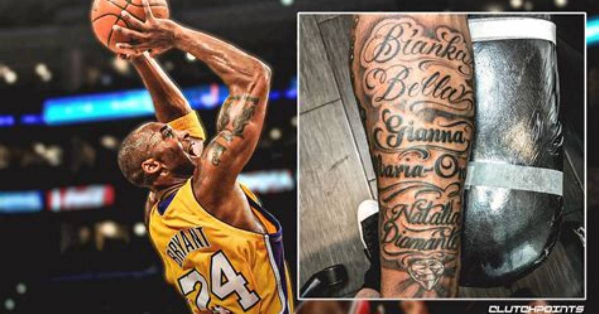 Every Known Kobe Bryant Tattoo