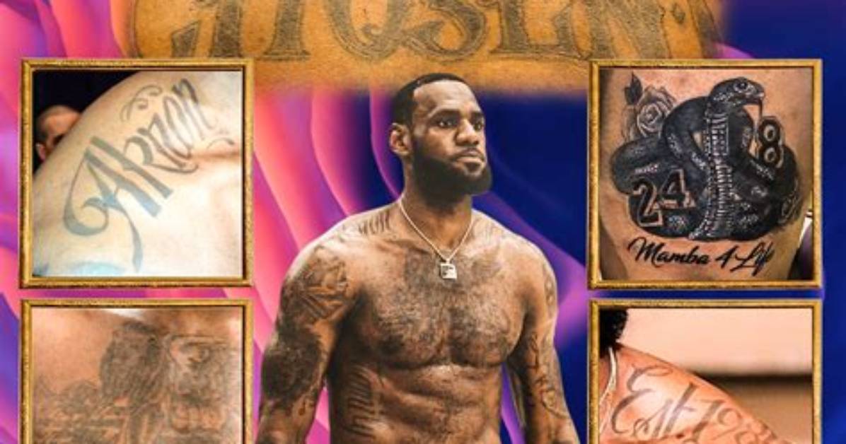 Every Known Lebron James Tattoo on the Lakers Star's Body