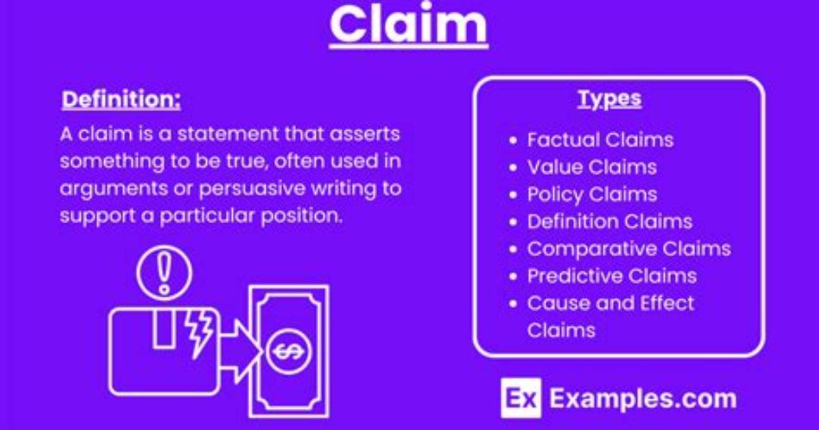 Examples of Claim