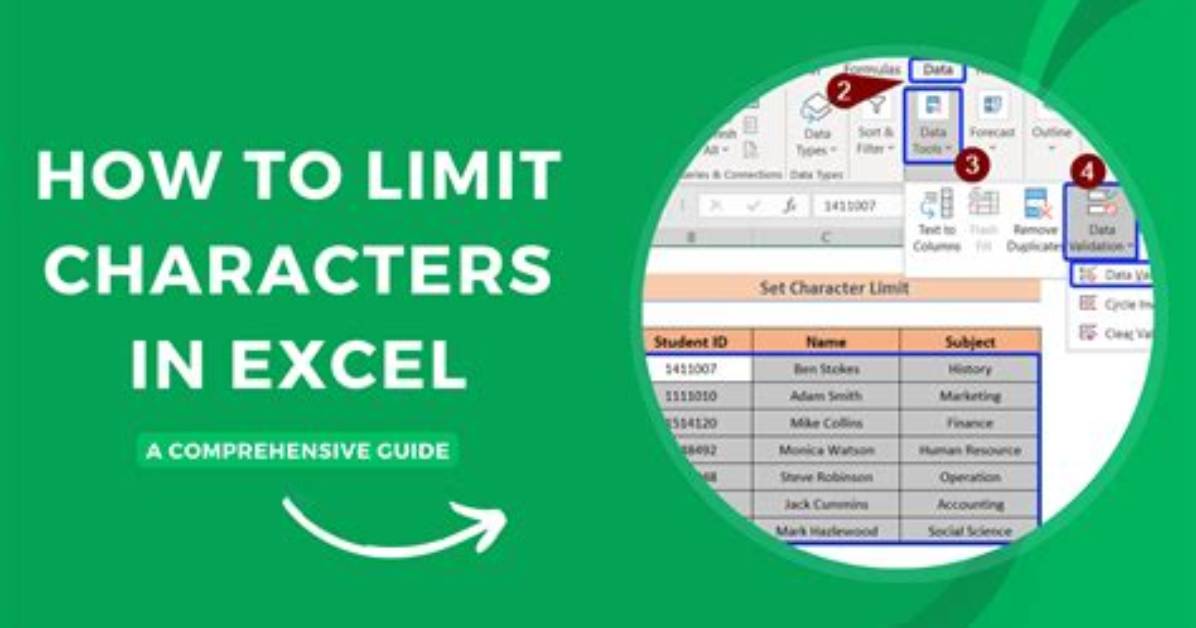 Excel Cell Character Limit
