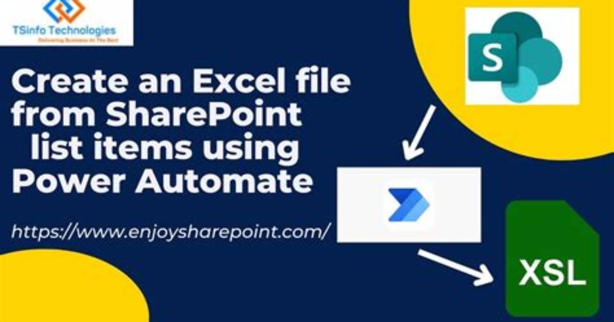 Excel to Sharepoint List Using Power Automate