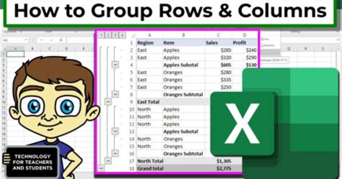Excel: Top 5 Rows and Combine the Rest
