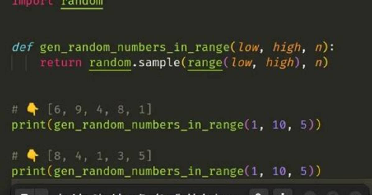 Expand a Random Range from 1–5 to 1–7