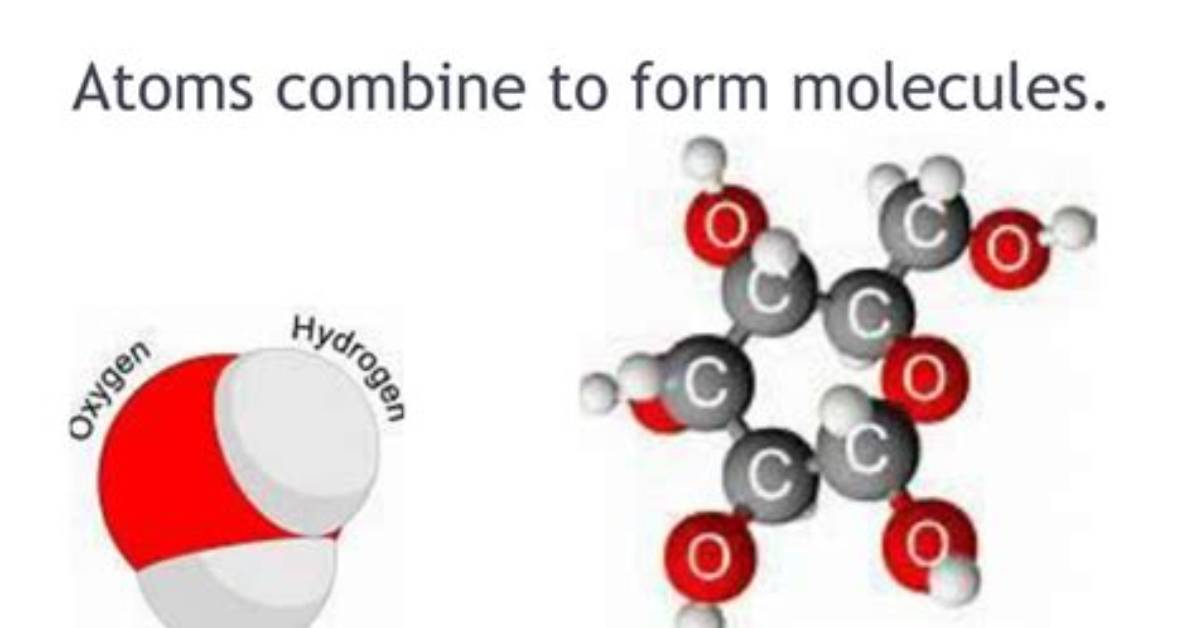 Explain Why Atoms Join to Form Molecules