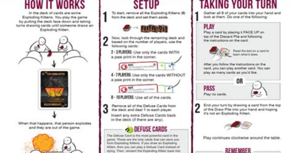 Exploding Kittens Rules: How to Play (Without Exploding)