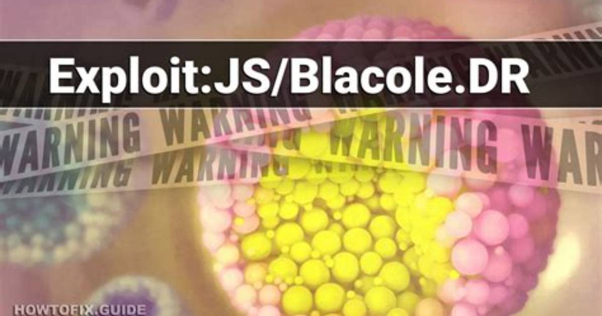 Exploit: Js/Blacole. Gq — Virus Removal Guide
