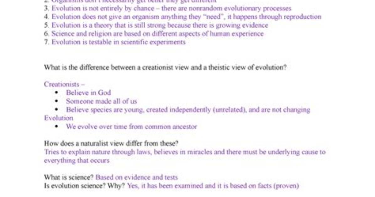 Exploring How Populations Evolve - Lisbd-Net. Com